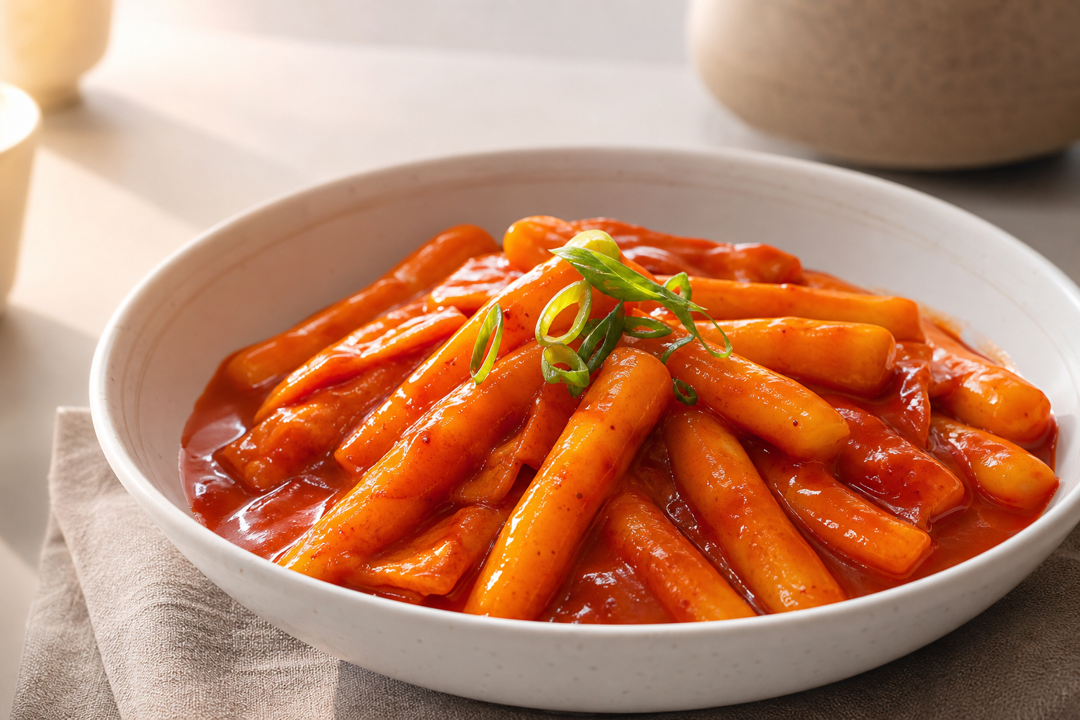 분식집 데모 홈페이지 미리보기